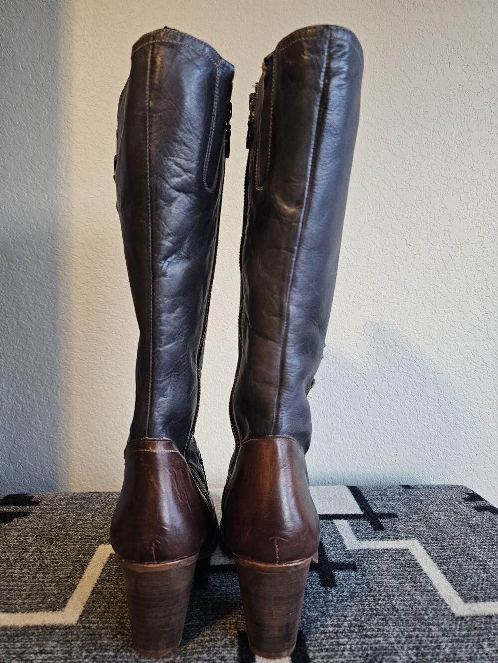 Roan By BED STU Women's Tall Leather Boots - Brown - Picture 6 of 10